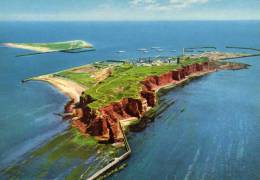 01326 HELGOLAND -  Luftaufnahme Von Nordwesten Auf Insel Und Düne - Helgoland