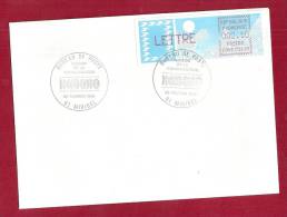 ►EB027 -  BUREAU DE POSTE 01 MIRIBEL / MAISON DE LA COMMUNICATION / 25/02/1985 - Cachet Provisoire - Temporary Postmarks