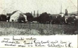 MEZIERES - VUE GENERALE  - L'EGLISE-1905- - Jorat-Mézières