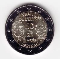 @Y@  Duitsland 2 Euro Com. 50 Ans  2013  D Elysee Vertrag - Germany