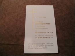 BC4-2-100 CDP Souvenir Communion Claudine Jeunehomme Branchon 1960 - Kommunion Und Konfirmazion