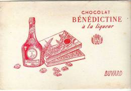 779B)- BUVARD - PUB -CHOCOLAT BENEDICTINE - Chocolade En Cacao
