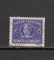 ITALIE °  YT N° TLE 36 - Express/pneumatic Mail