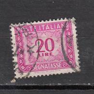 ITALIE °  YT N° TAXE 74 - Postage Due