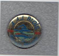 Pin´s  Sport  Natation  A.A.J. BLOIS, 1966 - 1991, 25 Ans  Entente  Blésoise - Nuoto