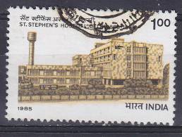 India 1985 Mi. 1036     1.00 (R) St.-Stephens-Hospital, Delhi - Gebraucht