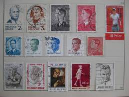 Timbres Belgique : Personnalités - Colecciones