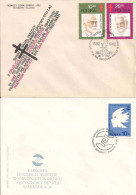 POLAND 1982-86 CENTENARY OF DISCOVERY OF TUBERCLE BACILLUS & OTHERS 4items FDC - FDC