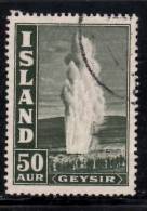 Iceland 1938 50a Geyser Issue #208 - Oblitérés