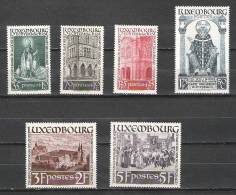 Luxembourg - 1938 - Y & T 300/5 - Neuf * & Neuf ** - Autres & Non Classés