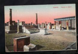 D2957 Pompei ( Italia, Italy ), Tempio Di Apollo - Illustrazione Su Una Cartolina Di Formato Piccolo - Pompei