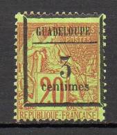 Guadeloupe - 1889 - N° Yvert : 3 * - Neufs