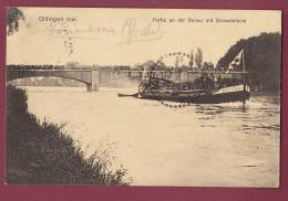 ALLEMAGNE - 090213 - Dillingen - Kriegsgefangenensendung - Partie An Der Donau Mit Danaubrücke - Dillingen