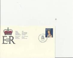 CANADA 1977–FDC 25 YEARS QUEEN ELISABETH II ACCESSION TO THRONE   W 1 ST  OF 25 C POSTM. OTTAWA FEB 4 RE2045 - 1971-1980