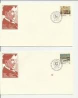 CANADA 1977 – SET OF 2 FDC TOM THOMSON – PAINTER W 1 ST EACH  OF 12 C POSTM. OTTAWA MAY 26 RE2049 - 1971-1980