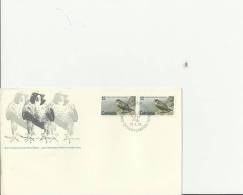 CANADA 1978 –FDC BIRDS OF CANADA -  FALCON (FALCO PEREGRINUS) W 2 STS OF 12 C POSTM OTTAWA  JAN 18 RE2056 - 1971-1980