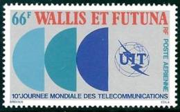 WALLIS Et FUTUNA 1978  Poste Aerienne  PA 84 Neufs Avec  Charniere ** 10 Eme Journée Mondiale Des Télécommunications - Nuevos
