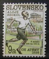 ESLOVAQUIA 1996 SLOVENSKO - CENTENARIO DEL OIC - YVERT Nº  207 - Ungebraucht