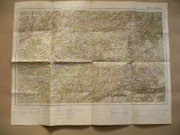 Carte Topographique  Ou Etat Major VEZOUL N°35  Type 1912 - Topographische Karten