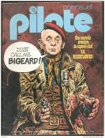 PILOTE 12 Solé Blueberry Bigeard Gir Greg Alexis Gotlib Loro Fred Lauzier 1975 Mickey Squelette  Tête De Mort - Pilote