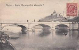 1906 TORINO - PONTE MONUMENTALE UMBERTO I - Ponts