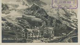 KKS 423/ C P A - SUISSE  -   KLEINE SCHEIDEGG MIT JUNGFRAU - Egg