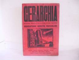 GERARCHIA  N°12 - 1939 - Libri Antichi