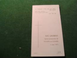 BC4-2-102 Souvenir Communion Luc Laurent Velaine Sur Sambre 1971 - Comunión Y Confirmación