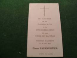BC4-2-102 Souvenir Communion Pierre Paermentier - Kommunion Und Konfirmazion