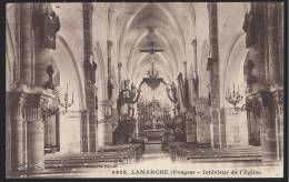 88 - VOSGES - Lamarche - Intérieur De L'église - Lamarche