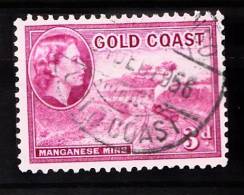 Gold Coast, 1952, SG 158, Used - Gold Coast (...-1957)