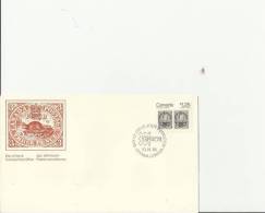 CANADA 1978 – FDC CAPEX  1978 WITH RED REPRODUCTION OF THREE PENCE STAMP W 1 STAMP OF $ 1.25   POSTM. OTTAWA  JUN 10 RE2 - 1971-1980