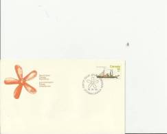 CANADA 1978 – FDC SAILING SHIPS SERIE - CHIEF JUSTICE ROBINSON 1842 W 1 ST OF 14  C    POSTM. OTTAWA  NOV 15  RE2067 - 1971-1980