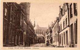 Alkmaar Lange Straat Old Postcard - Alkmaar