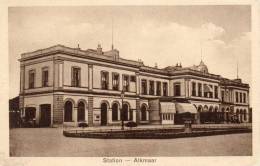 Alkmaar Station Old Postcard - Alkmaar