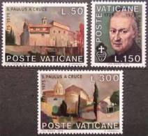 1975 - Vaticano 588/90 San Paolo   ++++++ - Schilderijen