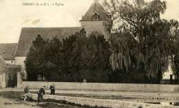 78-THOIRY...L'EGLISE...CPA ANIMEE - Thoiry