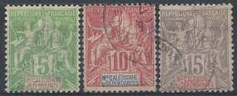 Nlle Calédonie N° 59-60-61  Obl. - Used Stamps