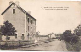 AVAILLES-LIMOUZINES - La Gendarmerie Et Avenue De La Gare - Availles Limouzine