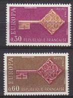 PGL BH0301 - EUROPA CEPT 1968 FRANCE Yv N°1556/57 ** - 1968