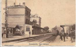 Cpa Goussainville Gare Interieure - Goussainville