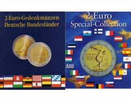 Münzen-Bücher 2€-Europa 2004-2013 Neu 18€ Für 73 Neuer 2 EURO-Sondermünzen Aller Verschiedenen Euroländer Zum Einklicken - Numismatique