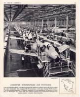 L'industrie Aéronautique Aux Etats Unis - Usine De Montage D'avions - Aviones