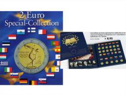 Einklick-Bücher Für 57 Neue 2EURO-Sondermünzen Plus 50 Jahre Vertrag Rom 2007 Set 18€ Für Die Verschiedenen Euroländer - Numismatics