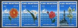 1998 San Marino, Euroflora, Serie Completa Nuova (**) - Covers & Documents