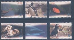 Portugal Lisbonne Oceanarium 2004 ** PINGOUIN Puffin Loutre Requin PENGUIN Shark Fish Sea Otter - Unused Stamps