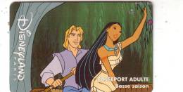 PASSEPORT DISNEY DISNEYLAND POCHAHONTAS INDIENNE INDIAN UT - Disney Passports