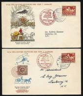 A1564) Dänemark Denmark 3 Sonderbelege Aus 1951 - 1968 - Lettres & Documents