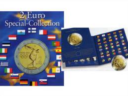 Einklick-Bücher Für 57 Neue 2EURO-Sondermünzen Plus 10 Jahre WWU 2009 Set 18€ Für 20 Münzen Der Verschiedenen Euroländer - Numismatique