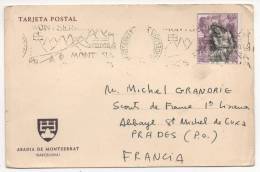 -  ABADIA DE MONTSERRAT (Barcelona) - Scout De France 1er Lisieux - Année: 1964 - Scan Verso - - Lettres & Documents